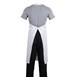 Tablier bavette Whites blanc XL
