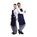 Tablier bavette Whites bleu marine