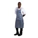 Tablier bavette déperlant Whites bleu et blanc