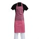 Tablier bavette déperlant Whites rouge et blanc