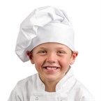 Toque de chef enfant Whites blanche