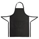 Tablier bavette Chef Works noir