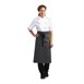 Tablier de cuisine Whites rayé blanc et noir