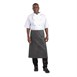 Tablier de cuisine Whites rayé blanc et noir
