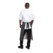 Tablier de cuisine Whites rayé blanc et noir