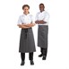 Tablier de cuisine Whites rayé blanc et noir