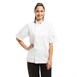 Veste de cuisine mixte Whites Vegas manches courtes blanche