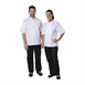 Veste de cuisine mixte Whites Vegas manches courtes blanche