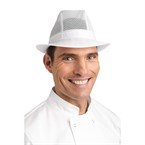 Chapeau Trilby Blanc