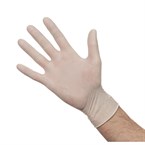 Gants en latex poudrés (paquet de 100)
