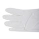 Gants de service pour homme blancs
