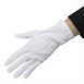 Gants de service pour homme blancs