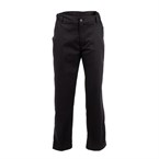 Pantalon de cuisine mixte Chef Works Professionnel chevrons noirs XL