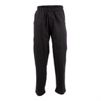 Pantalon de cuisinier ample unisexe Chef Works Better Built Baggy noir