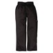 Pantalon de cuisinier ample unisexe Chef Works Better Built Baggy noir