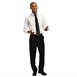 Chemise mixte Uniform Works manches longues blanche