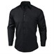 Chemise habillée mixte Uniform Works noire