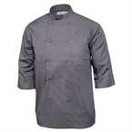 Veste de cuisine mixte Chef Works grise 