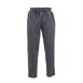 Pantalon de cuisine mixte Baggy Chef Works rayé noir et blanc