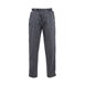 Pantalon de cuisine mixte Baggy Chef Works rayé noir et blanc