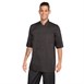 Veste de cuisine mixte Cool Vent Chef Works Montreal à manches courtes noire 