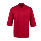 Veste de cuisine mixte Chef Works rouge