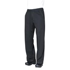 Pantalon de cuisine mixte Baggy Chef Works noir