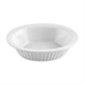 Plat à tourte ovale blanc Olympia (Lot de 6)