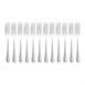 Fourchette de table Olympia Dubarry (Lot de 12)