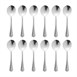 Cuillère à soupe ronde Olympia Jesmond (Lot de 12)