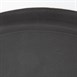 Plateau ovale antidérapant en polypropylène noir Olympia Kristallon 685mm