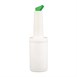 Bouteille verseuse Vogue verte