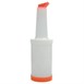 Bouteille verseuse Vogue orange