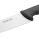 Couteau de cuisinier Hygiplas noir 215mm