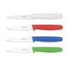Couteau d office Hygiplas rouge 7,5 cm