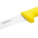 Couteau à trancher denté Hygiplas jaune 255mm
