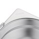 Bac GN 1/1 en inox avec poignées Vogue 100mm