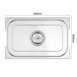 Couvercle inox GN 1/1 avec poignée Vogue
