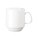 Mugs empilables blancs 284ml Olympia (Lot de 12)