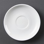 Soucoupes empilables Olympia Whiteware (Lot de 12)