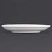 Soucoupes empilables Olympia Whiteware (Lot de 12)