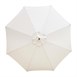 Parasol rond Bolero écru 2,5m