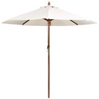 Parasol rond Bolero écru 3m