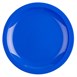 Assiettes en polypropylène Olympia Kristallon bleues 230mm (lot de 12)