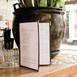 Protège-menus Securit Crystal A4 doubles (lot de 3)