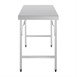 Table pliante inox Vogue 1200mm