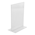 Protège-menus vertical en acrylique Olympia