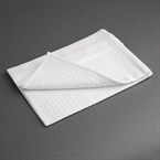 Torchons blancs nid d abeille Vogue (Lot de 10)