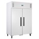 Armoire réfrigérée positive GN double porte blanche Polar Série G 1200L