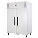 Armoire réfrigérée positive GN double porte blanche Polar Série G 1200L